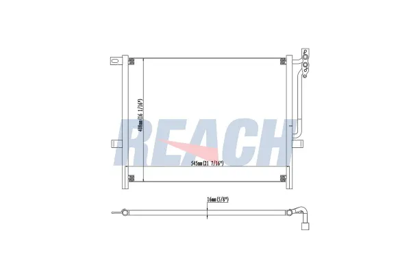 Klima Radyatörü  BMW Z4 M Serisi Roadster (E85)(2006->)  ORİS CBM614016