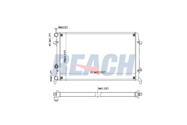 Su Radyatörü  ORİS BVW023022