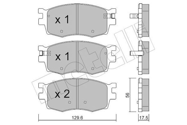 Fren Disk Balata Ön Hyundai Accent Era (MC)(2006->)  MAHER 00150B