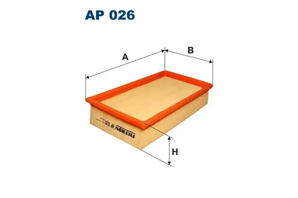 Hava Filtresi  BMW 7 Serisi (E32)(1986->)  FILTRON AP 026