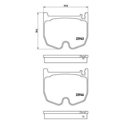 Fren Disk Balata Ön BREMBO P 50 062