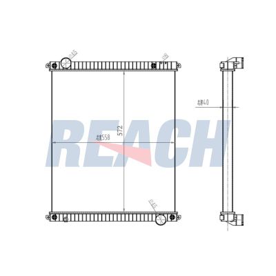 Su Radyatörü  MGA 80078