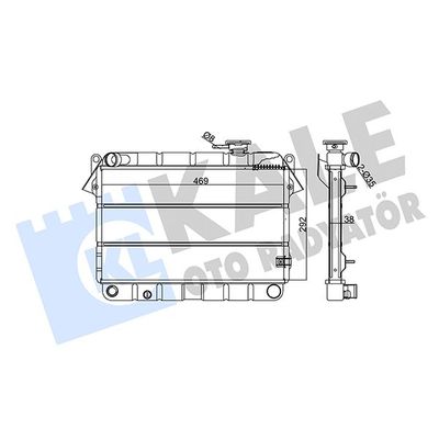 Su Radyatörü  KALE 102300