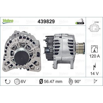 Alternatör  Renault Clio IV (2012->)  VALEO 439829