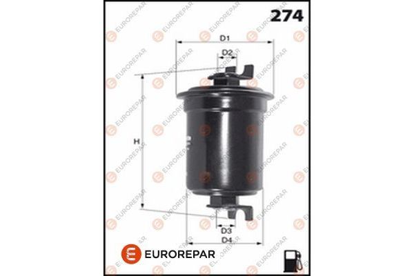 Yakıt Filtresi  EUROREPAR 1643631680