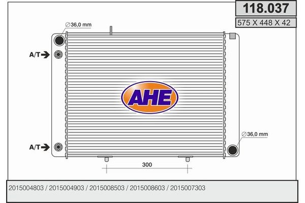 Su Radyatörü  GVA 3132022