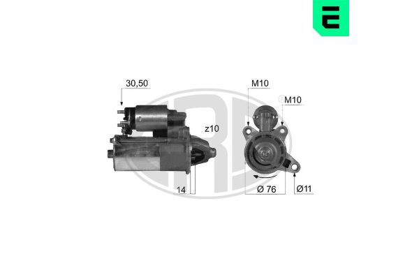 Marş Dinamosu  Ford Mondeo 4/5 Kapı (GD)(1997->)  ERA 220364A