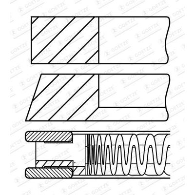 Segman (75.50MM-STD)  MOBIS 2304026001