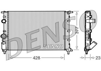 Su Radyatörü  DENSO DRM23008  7700838134 7700836301 7701352603 8200125767