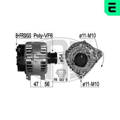 Alternatör  FORD ORJINAL DS7T10300KD