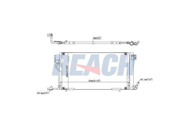 Klima Radyatörü  AXAM AX-04-03-05-0151