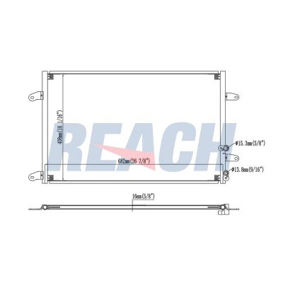 Klima Radyatörü  ASPART 6CAC1132