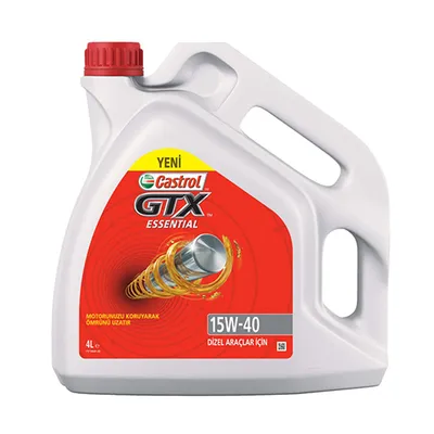 Motor Yağı (4 Lt) Essential 15W-40  CASTROL 15C8A0