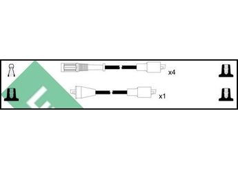Buji Kablosu  NGK 9443  22450G1625 2245005A85 22450-05A85 22450-G1625