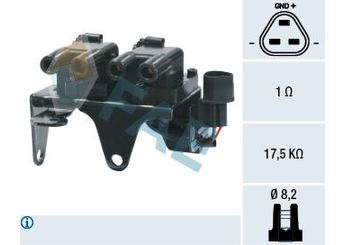Ateşleme Bobini  FAE 80251  2730102600 27301-02600 2730102620 27301-02620 2730102630 27301-02630 2731002620 27310-02620 2731002630 27310-02630 27301 02600 27301 02620 27301 02630 27310 02620 27310 02630