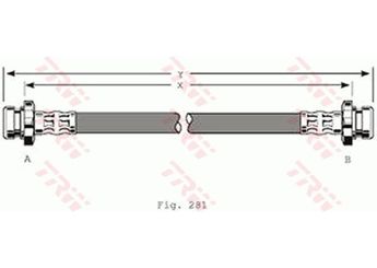 Fren Hortumu Arka Sağ veya Sol OSSCA 00690  4621450J05 46214 50J05 90J00 46214-50J05 4621490J00 46214-90J00