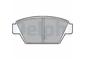 Fren Disk Balata Arka DELPHI LP533  MB366288 MB377826 MB377874 MB534995 MB699154 MB699720 MB699722 MB699723 MR389561 MR389562 MR389564 MR389566 MZ690342 MZ690008E X3516002 MZ690-342 X3516-002