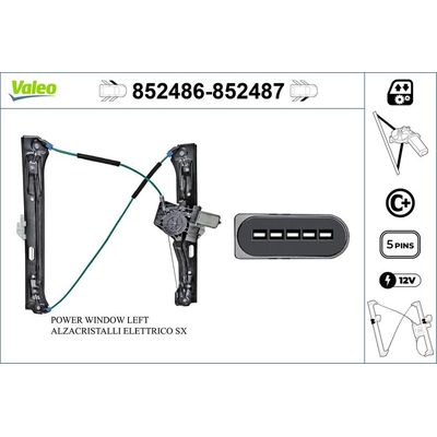 Cam Krikosu Ön Sol BMW 3 Serisi Touring (F31N)(2015->)  VALEO 850320