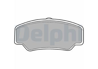 Fren Disk Balata Ön DELPHI LP488  5023486 6150947 6150948 6184245 6189145 86VB2K021AA 86VB2K021CA 86VB2K021DA 88BB2K021AA 89VX2K021CA