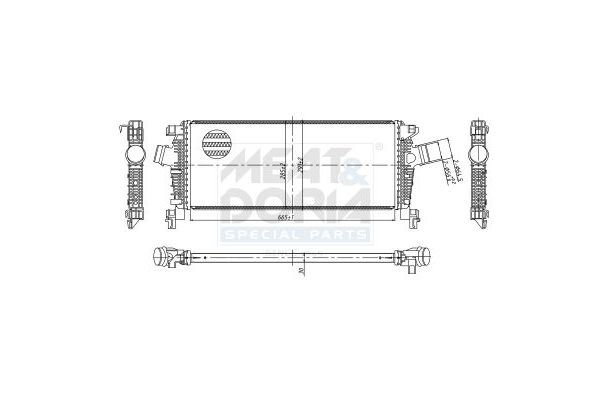 Turbo Radyatörü  Chevrolet Cruze S.Wagon (2012->)  MAHLE CI 465 000P