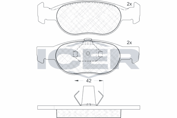Fren Disk Balata Ön WONGA 271065