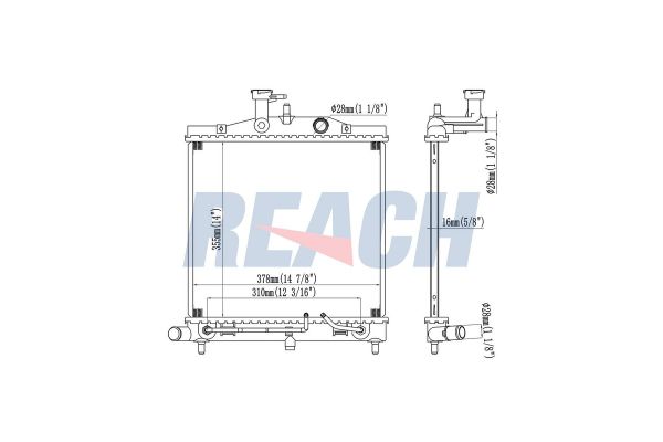 Su Radyatörü  VEKA 16-3506