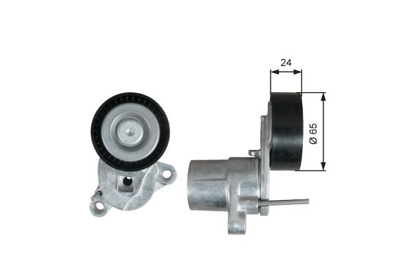 Vantilatör Kayış Gergi Rulmanı  Ford Tourneo Courier (C4A)(2013->)  GATES T39295