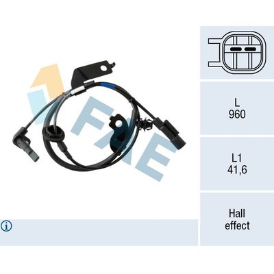 Abs Sensörü Ön Sağ Mitsubishi ASX (GA0W)(2010->)  KRAFTVOLL 05090755