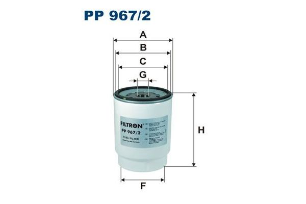 Yakıt Filtresi  FILTRON PP 967/2