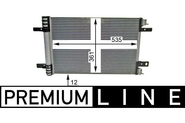 Klima Radyatörü  MAHLE AC 886 000P