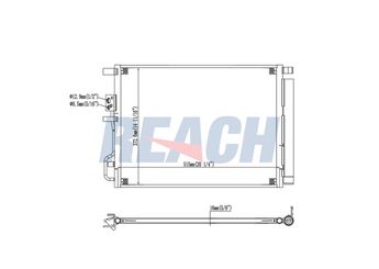 Klima Radyatörü  MGA 82530  97606D7000