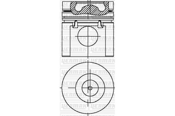 Piston (104.78MM-STD)  YENMAK 31-04239-000