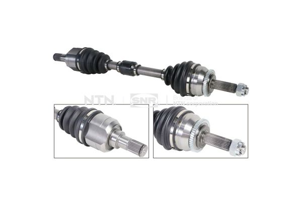 Aks Komple Ön Sol Hyundai i20 (PB)(01.2009->)  SNR DK84.008