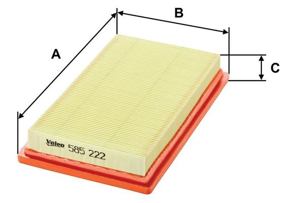 Hava Filtresi  Nissan Cube (Z12)(08.2009->)  VALEO 585222