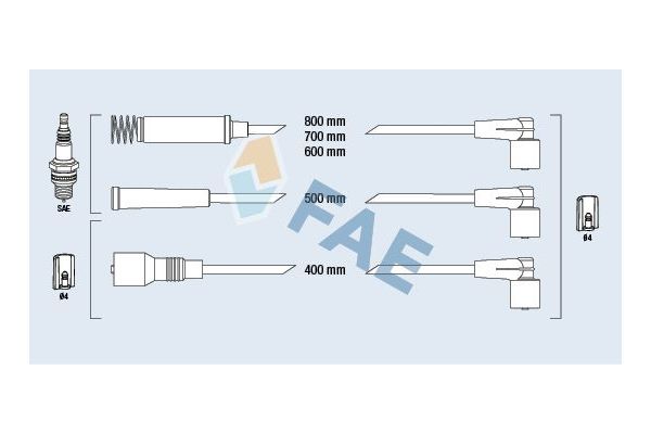 Buji Kablosu  MAHER 12726
