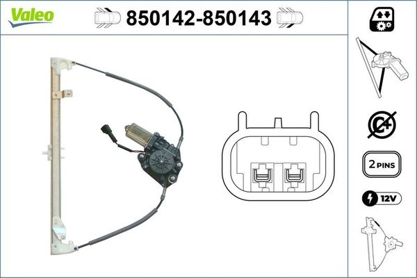 Cam Krikosu Ön Sol VALEO 850142
