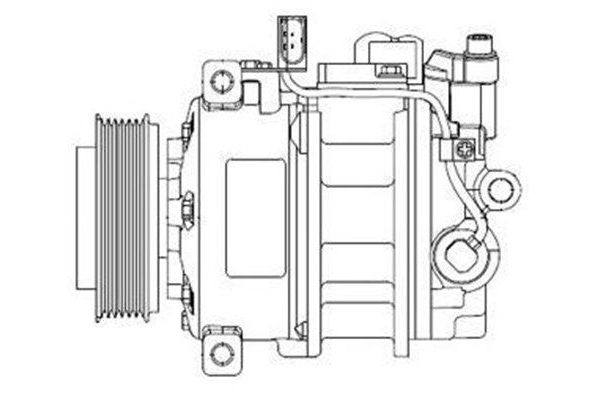 Klima Kompresörü  MAGNETI MARELLI 359002000740