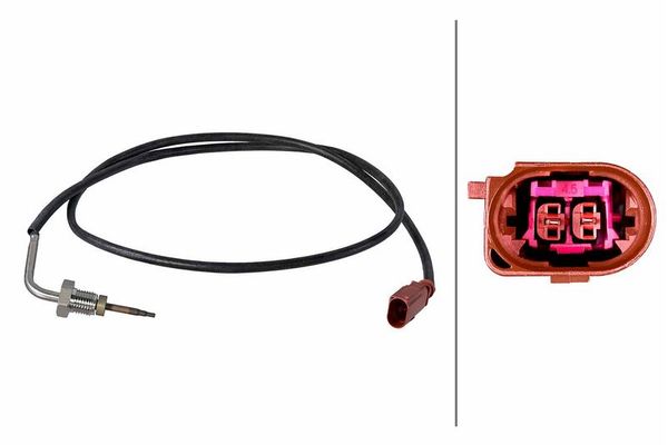 Egzoz Sıcaklık Sensörü  Volkswagen T6 Transporter Kamyonet (SF)(05.2015->2019)  HELLA 6PT 358 226-541