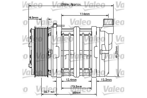 Klima Kompresörü  VALEO 815851