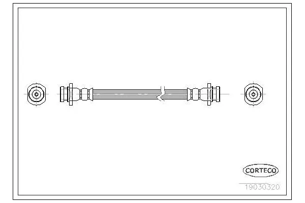 Fren Hortumu Arka Sağ veya Sol Opel Agila (2000->2003)  CAVO C900 976A