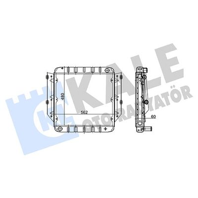 Su Radyatörü  KALE 123798