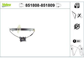 Cam Krikosu Ön Sol VALEO 851808  8240425010 82404-25010