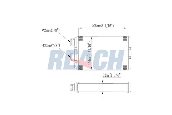 Kalorifer Radyatörü  BMW 3 Serisi Coupe (E46)(1999->)  ASPART 6HMA1003