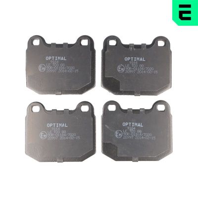 Fren Disk Balata Ön Opel Manta B (1985->)  OPTIMAL BP-09164