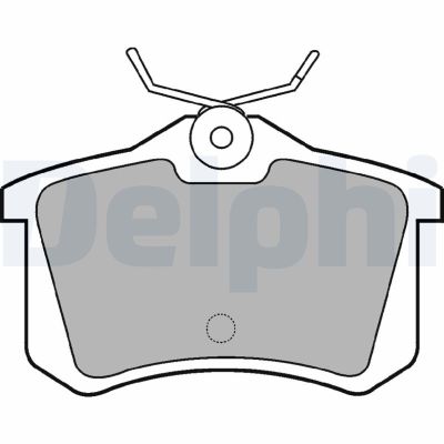 Fren Disk Balata Arka DELPHI LP850