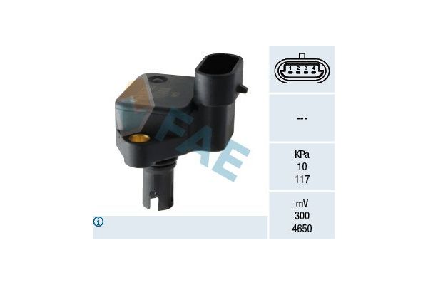 MAP Sensörü  MINI Cabrio (R52)(2004->)  WENDERPARTS BA12140872648