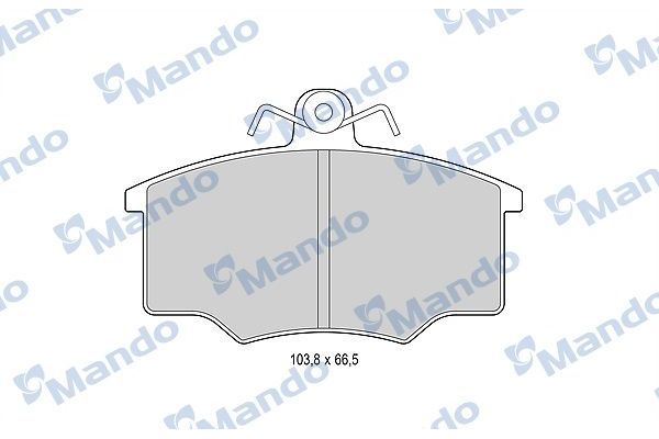 Fren Disk Balata Ön Volkswagen Scirocco II (533)(04.1981->1992)  MANDO MBF015364
