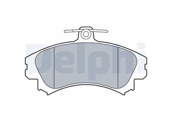 Fren Disk Balata Ön DELPHI LP3533   4544200920 4544201920 MFR97717 MR977117 4605A734