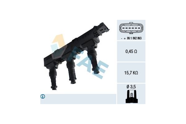 Ateşleme Bobini  Opel Agila (2000->2003)  HELLUX HLB1111