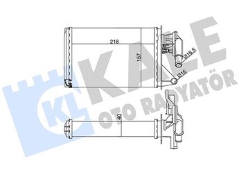 Kalorifer Radyatörü  ZENON FI2603  40787031 5943154 7753630 7754055 5955358 7614067